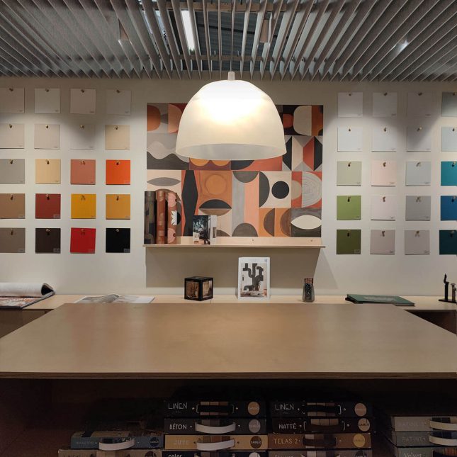 Falconnier Peinture Service - notre showroom Falconnier Peinture Service - notre showroom